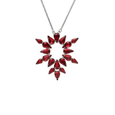 Iskra Women's Dew Medallion - Red