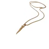 Iskra Women's Gold Royal Horn Necklace