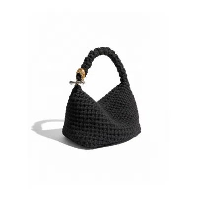 Iskra Women's Large Gigi Clasp Bag - Black