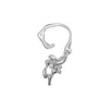Iskra Women's Liquefy Mono Earring In Silver - Right