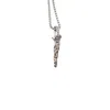 Iskra Women's Royal Horn Silver Necklace