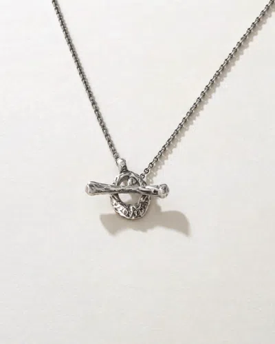 Iskra Women's Tiny Clasp Necklace Silver