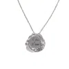 Iskra Women's To Have & To Hold Medallion - Silver In Silver