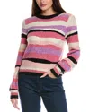 Isla & Abigail Wool-blend Sweater In Pink