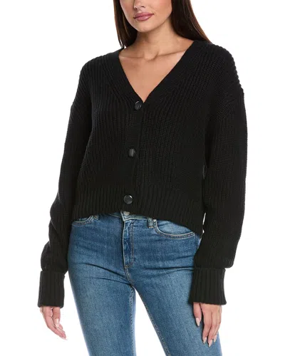 Isla & Celia Cashmere-blend Cardigan In Black