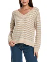 Isla & Hazel Cashmere Sweater In Multi