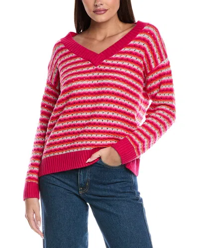 Isla & Hazel Cashmere Sweater In Multi