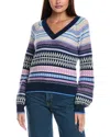 &isla Lillian Fairisle Cashmere Sweater In Brown