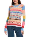 Isla & Polly Fairisle Cashmere Sweater In Multi