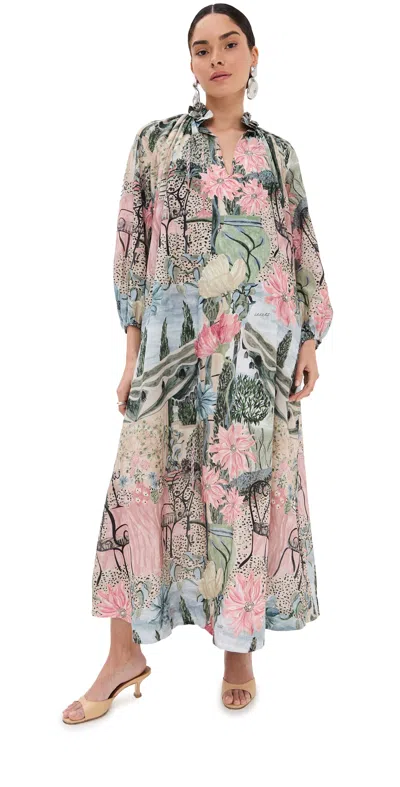 Isla And White Pascale Dress Giverny