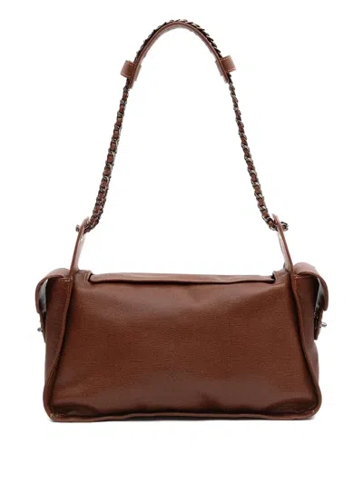 Isla Anne Hobo Shoulder Bag In Brown