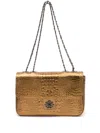 &isla Anne Shoulder Bag In Gold
