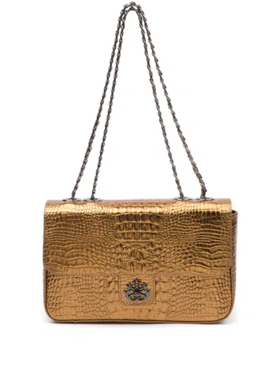 Isla Anne Shoulder Bag In Gold