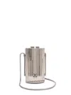 &isla Cantil Clutch Bag In Silver