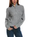 Isla Ciel 1/2-zip Sweater In Grey