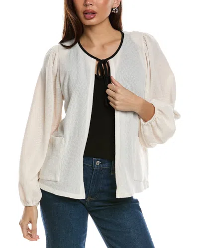 Isla Ciel Cardigan In White