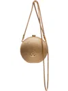 &isla Crystal-embellished Clutch Bag In Gold