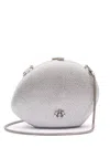 &isla Crystal-embellished Clutch Bag In Silver