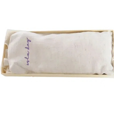 Isla Day Neutrals Sleepy Lavender Weighted Eye Pillow In Purple