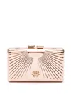 &isla Deluxe Tassel-detail Clutch In Gold