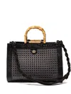 &isla Diana Maxi Straw Tote Bag In Black