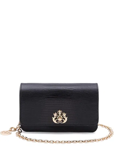 Isla Forever Embossed-leather Clutch Bag