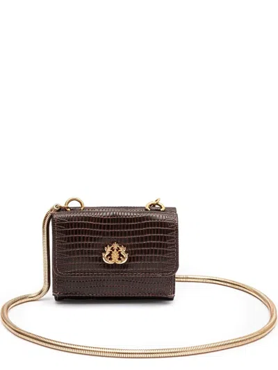Isla Lizard-effect Wallet-on-chain In Brown