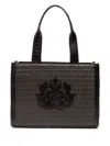 &isla Logo-appliqué Tote Bag In Black