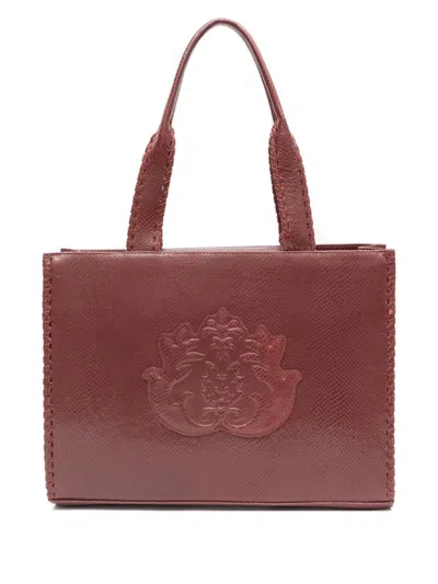 Isla Maxi Tote Bag In Red