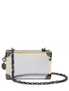 &isla Metallic Clutch Bag In Silver