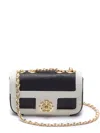 &isla Anne Leather-trim Straw Crossbody Bag In Black