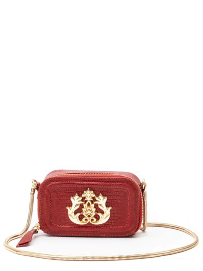 Isla Mini Dance Crossbody Bag In Red