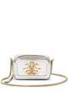 Isla Mini Dance Crossbody Bag In Silver