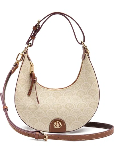 Isla Schultertasche Mit Monogramm In Neutral