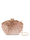 Isla Mother-of-pearl Clutch Bag In Neutrals