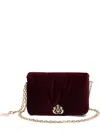 &isla Puffer Shoulder Bag In Red