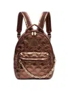 &isla Quilted Backpack In Brown