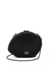 &isla Rhinestone-embellished Clutch Bag In Black