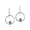 Isla Silver Women's Blue / Silver Silver Opal Earrings