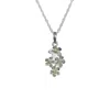 Isla Silver Women's Gold / Silver Handmade Dainty Flower Sterling Silver Pendant