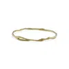 Isla Silver Women's Organic Flow Gold Vermeil Bangle