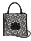 &isla Sirena Jacquard-print Shoulder Bag In Black