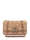 &isla Sirena Jacquard-print Shoulder Bag In White