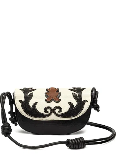 Isla Western Shoulder Bag In Black