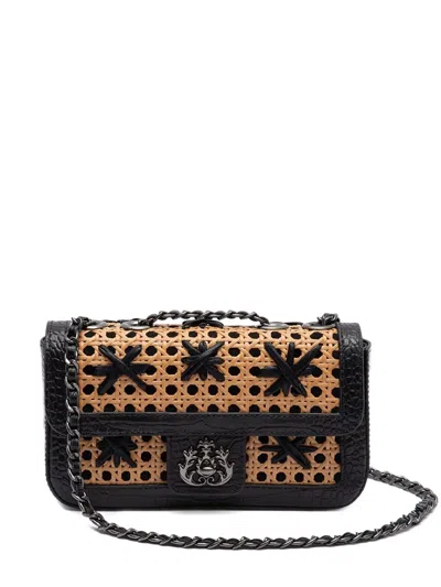 Isla Woven Pattern Shoulder Bag