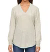 Isla Zippy Sweater In Pale Grey In Grey