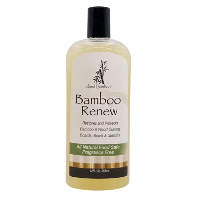 Island Bamboo Renew Natural Bamboo Protector For Cutting Boards, 12 Ounce In Multi