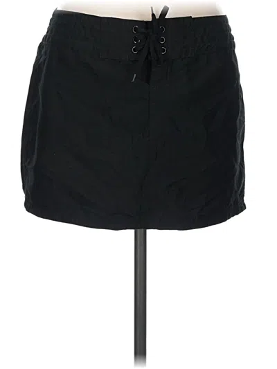 Pre-owned Island Escape Casual Skirt In Black