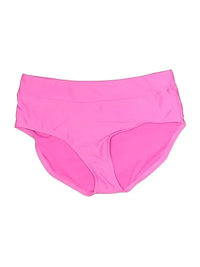 Pre-owned Island Escape Swimsuit Bottoms In Pink