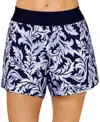 Island Escape Women's Board Shorts, Exclusively At Macy's In Blue